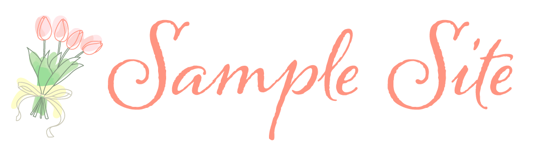 レジュフラワーサンプルサイト